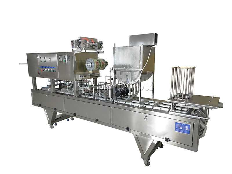 LG-200塑料盒灌装封口机