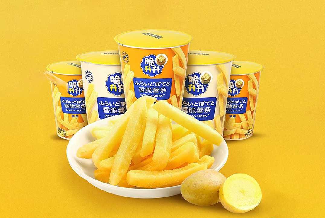 从薯条入杯到封口贴标，一站式自动化包装产线交付